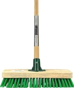Synx Tools Tegelborstel - Bezem Met Steel 150cm Mosbezem - Schrobbezem - Mos - Onkruidborstel - Harde Borstel- Bezems -Tuingereedschap Winkel 1012x1200 2