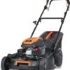 FUXTEC Grasmaaier Benzine - 51cm - 4-takt - 170cc - Zelfrijdend / Zelftrekkend /achterwielaandrijving - Mulchfunctie - Opvangbak 60L - FX-RM5170 1 FUXTEC Grasmaaier Benzine - 51cm - 4-takt - 170cc - Zelfrijdend / Zelftrekkend /achterwielaandrijving - Mulchfunctie - Opvangbak 60L - FX-RM5170 -Tuingereedschap Winkel 1045x1200