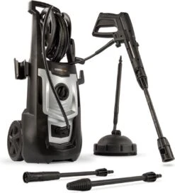 Powerplus POWXG90410 Hogedrukreiniger - 1800W - Max. 140 Bar - 420 L/h - Incl. 8m Slang, Terrasreiniger En Accessoires - Reiniger Voor Auto, Fiets En Meubelen