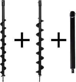 Kibani Grondboor 52cc Benzine + Grondboren Set 60 Mm + 80 Mm + 100 Mm + 150 Mm + 2 Verlengstukken - Palenboor - Grondboor Machine 18 Kibani Grondboor 52cc Benzine + Grondboren Set 60 Mm + 80 Mm + 100 Mm + 150 Mm + 2 Verlengstukken - Palenboor - Grondboor Machine -Tuingereedschap Winkel 1110x1200