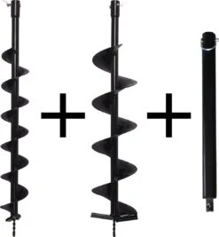 Kibani Grondboor 52cc Benzine + Grondboren Set 60 Mm + 80 Mm + 100 Mm + 150 Mm + 2 Verlengstukken - Palenboor - Grondboor Machine 19 Kibani Grondboor 52cc Benzine + Grondboren Set 60 Mm + 80 Mm + 100 Mm + 150 Mm + 2 Verlengstukken - Palenboor - Grondboor Machine -Tuingereedschap Winkel 1111x1200