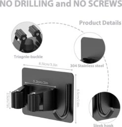 BOTC Bezemhouder - 4 Stuks - RVS - Bezem Ophangsysteem - Bezem Houder - Tuingereedschap - Zwart -Tuingereedschap Winkel 1153x1200 1