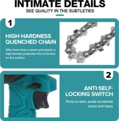 Merkloos Mini Accu Kettingzaag - 4 Inch Elektrische Boomzaag - Handkettingzaag - Met 2 Accu En 1 Oplader - Voor Tuinboom Ranch Bomen Snijden Hout- Blauw 32 Merkloos Mini Accu Kettingzaag - 4 Inch Elektrische Boomzaag - Handkettingzaag - Met 2 Accu En 1 Oplader - Voor Tuinboom Ranch Bomen Snijden Hout- Blauw -Tuingereedschap Winkel 1179x1200 1