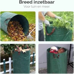Goliving Tuinafvalzak - Set Van 2- Tuinafvalzakken Opvouwbaar - Tuinzak - Tuinafvalemmer - 2x 280 Liter - Groen 15 Goliving Tuinafvalzak - Set Van 2- Tuinafvalzakken Opvouwbaar - Tuinzak - Tuinafvalemmer - 2x 280 Liter - Groen -Tuingereedschap Winkel 1189x1200 3