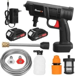 Merkloos Elektrische Accu-Hogedrukreiniger - 1.2mpa - Multifunctioneel Mondstuk - Draagbaar Oplaadbaar Snoerloos - Reinigingsspuitpistool - Met Rijke Accessoires - Voor Auto, Tuin, Terras, Raam - Zwart 20 Merkloos Elektrische Accu-Hogedrukreiniger - 1.2mpa - Multifunctioneel Mondstuk - Draagbaar Oplaadbaar Snoerloos - Reinigingsspuitpistool - Met Rijke Accessoires - Voor Auto, Tuin, Terras, Raam - Zwart -Tuingereedschap Winkel 1189x1200 6