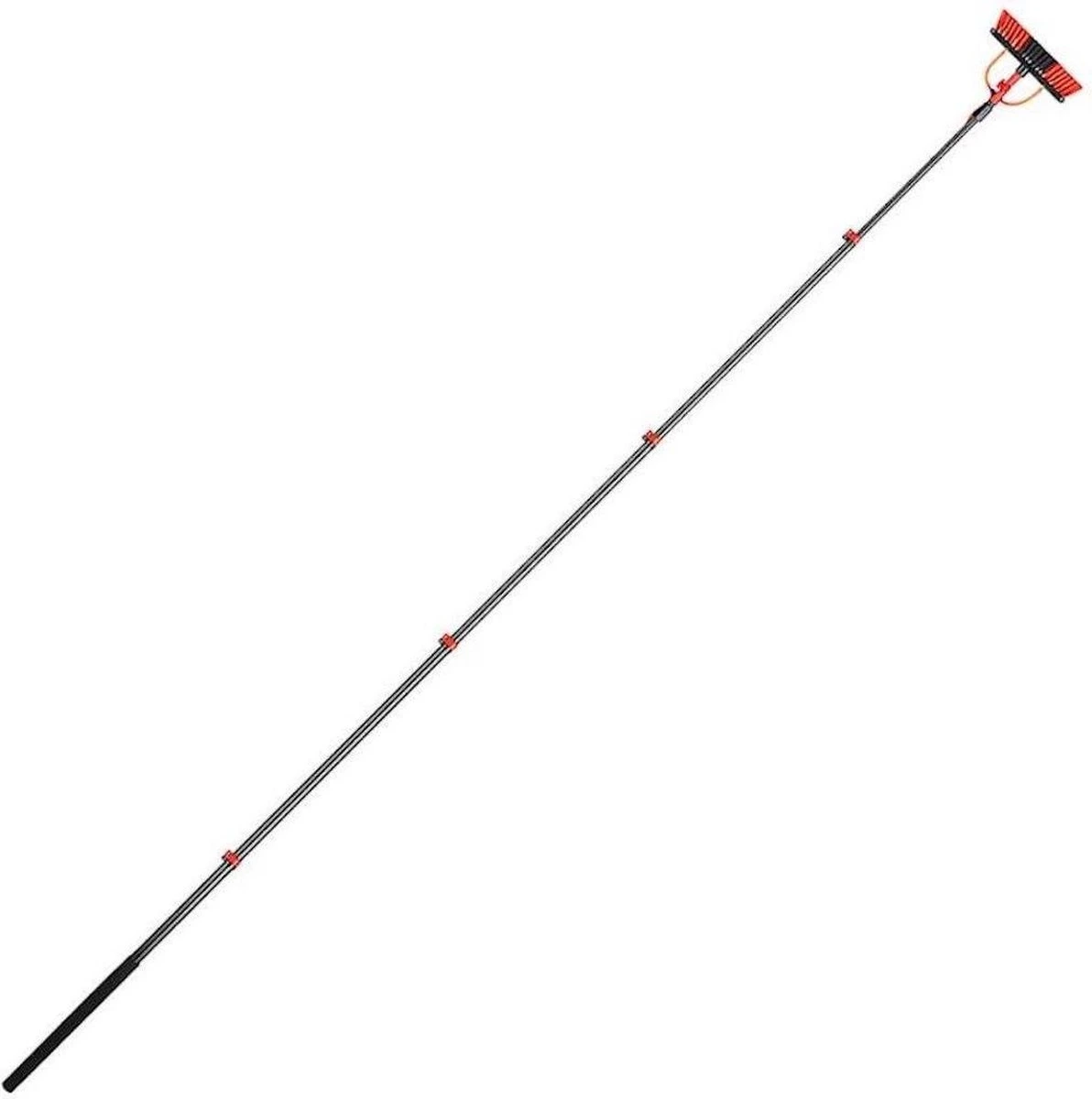 HIGHWALL Telescoopsteel Met Borstel - Glazenwassersset - Tot 4,6m Uitschuifbaar - Met Zeepdispenser 4 HIGHWALL Telescoopsteel Met Borstel - Glazenwassersset - Tot 4,6m Uitschuifbaar - Met Zeepdispenser - Afbeelding 2