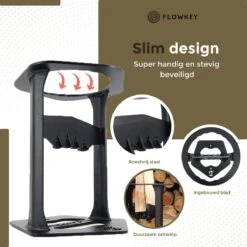 Flowkey® Houtklover XL - Houtsplijter Bijl - Houtkliever Kloofwig Gietijzer - Voor Hout & Aanmaakhout - Inclusief Gratis Hamer -Tuingereedschap Winkel 1199x1200 6