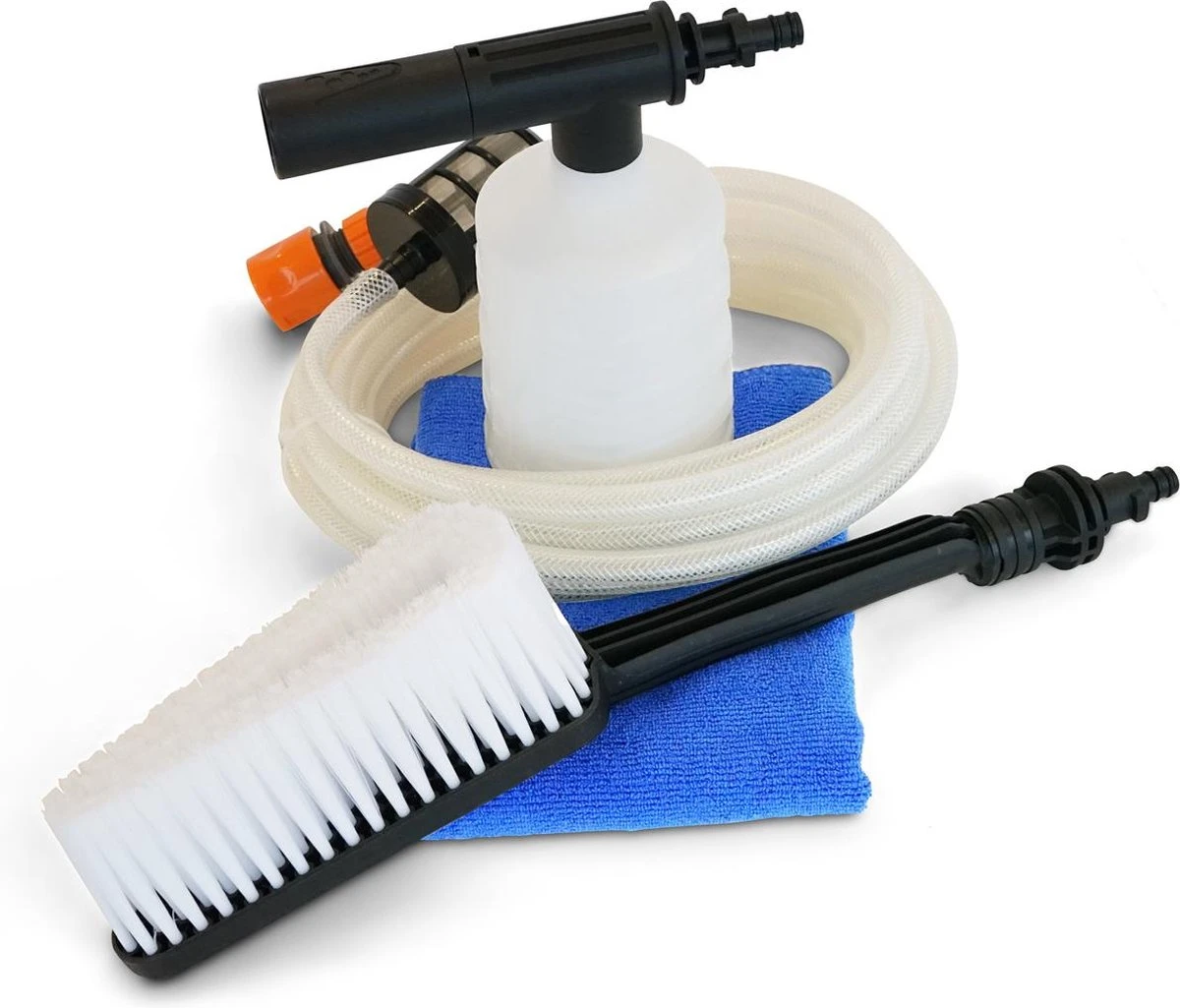 FUXTEC Hogedrukreiniger Accu 20V - Set Met Batterij (2Ah) En Lader (1A) & Accessoires 13 FUXTEC Hogedrukreiniger Accu 20V - Set Met Batterij (2Ah) En Lader (1A) & Accessoires - Afbeelding 11