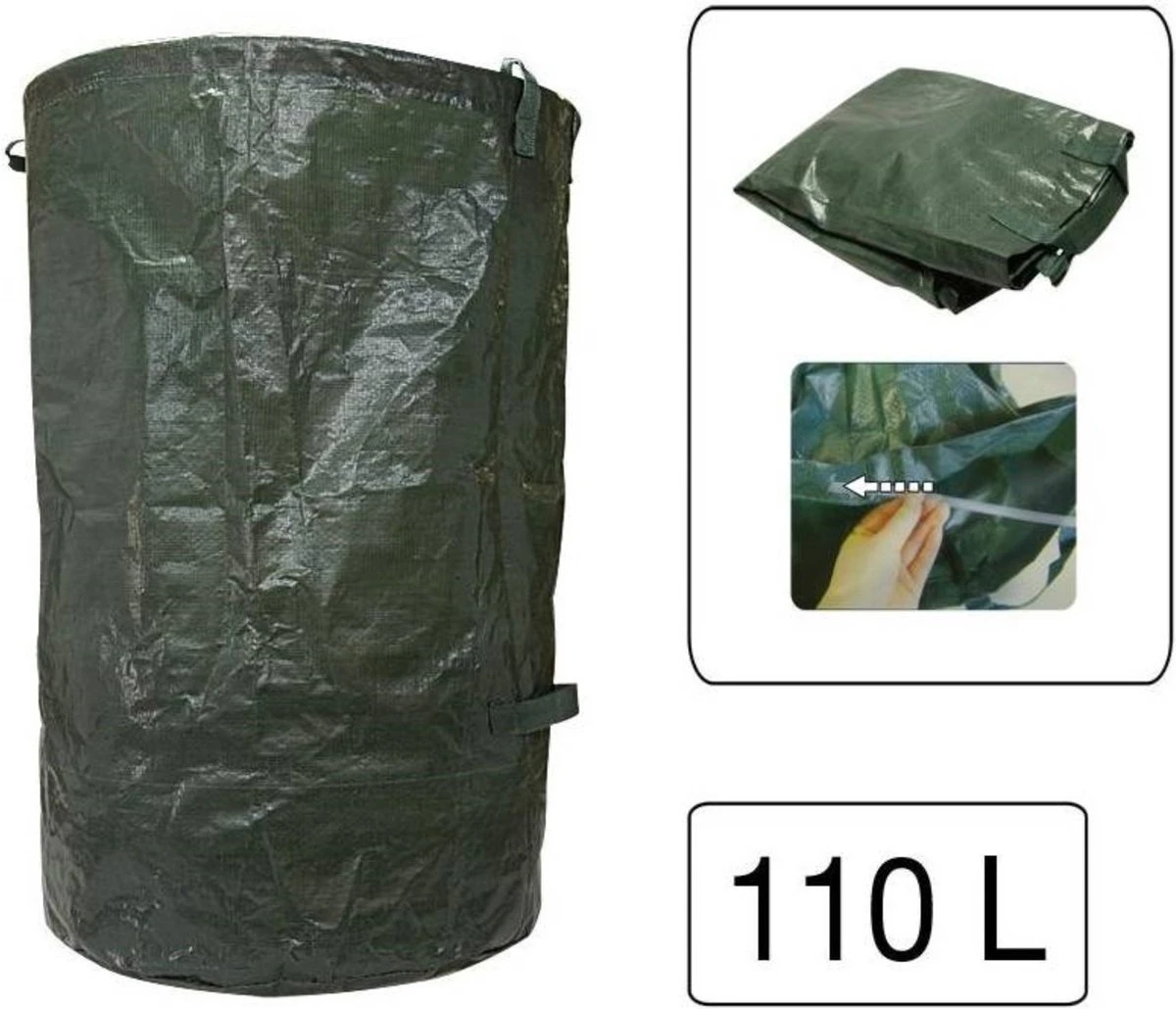 Benson Tuinafval Zak Heavy Duty 110 Liter – 70x45cm | Puinzak | Grote Zak Voor Het Opslaan Van Bladeren Takken En Afval 9 Benson Tuinafval Zak Heavy Duty 110 Liter – 70x45cm | Puinzak | Grote Zak Voor Het Opslaan Van Bladeren Takken En Afval - Afbeelding 7