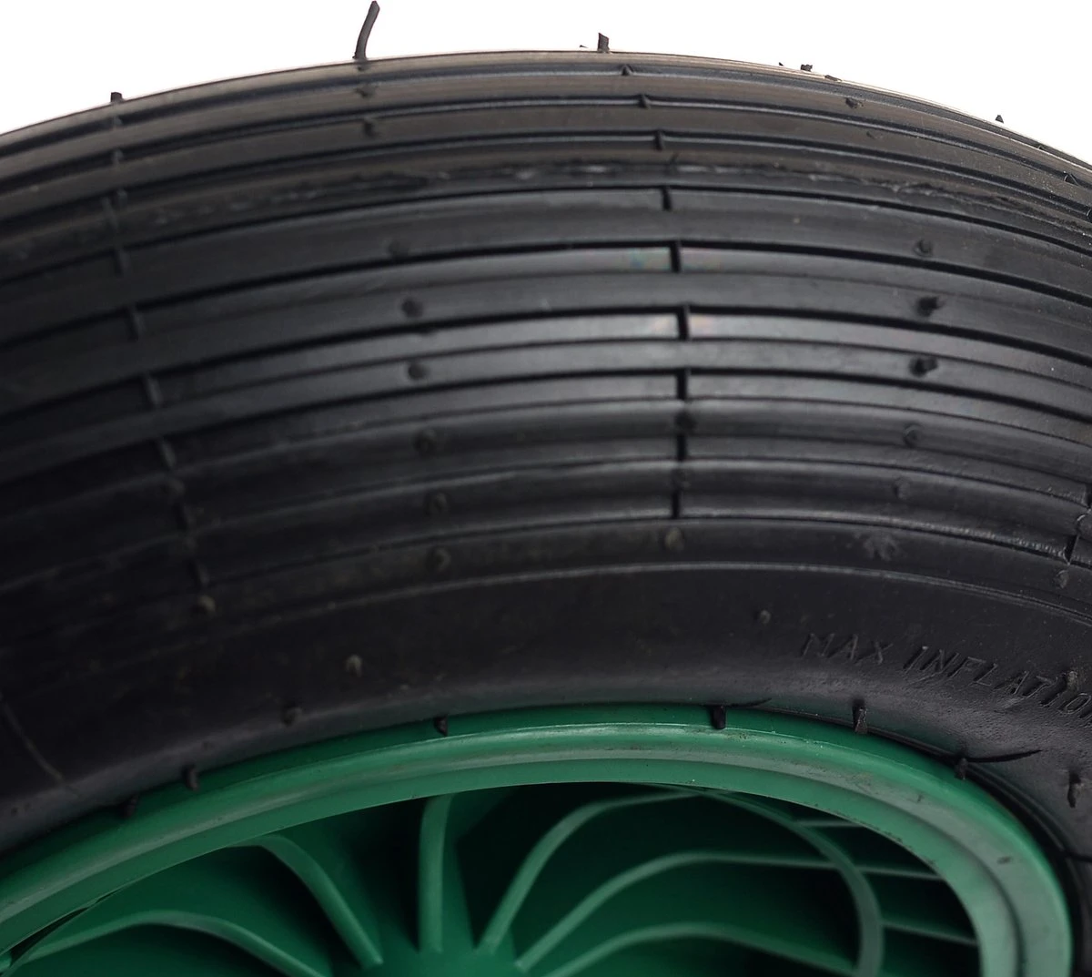 Kruiwagen Wiel 4.00 - 8 Luchtband Lijnprofiel - Asdiameter 20mm 5 Kruiwagen Wiel 4.00 - 8 Luchtband Lijnprofiel - Asdiameter 20mm - Afbeelding 3