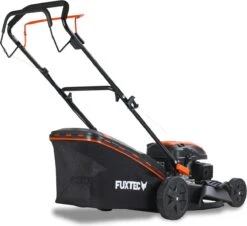 FUXTEC Grasmaaier Benzine - 51cm - 4-takt - 170cc - Zelfrijdend / Zelftrekkend /achterwielaandrijving - Mulchfunctie - Opvangbak 60L - FX-RM5170 -Tuingereedschap Winkel 1200x1096