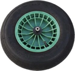 FORT 2PLy Kruiwagenwiel 400x100mm, Kunststof Velg, Kleur Groen, Luchtband 7 FORT 2PLy Kruiwagenwiel 400x100mm, Kunststof Velg, Kleur Groen, Luchtband -Tuingereedschap Winkel 1200x1138 2