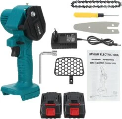 Merkloos Mini Accu Kettingzaag - 4 Inch Elektrische Boomzaag - Handkettingzaag - Met 2 Accu En 1 Oplader - Voor Tuinboom Ranch Bomen Snijden Hout- Blauw 22 Merkloos Mini Accu Kettingzaag - 4 Inch Elektrische Boomzaag - Handkettingzaag - Met 2 Accu En 1 Oplader - Voor Tuinboom Ranch Bomen Snijden Hout- Blauw -Tuingereedschap Winkel 1200x1170 2