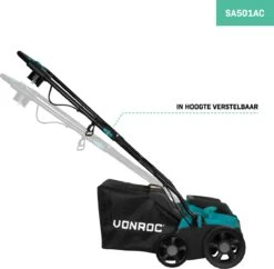 VONROC Elektrische Verticuteermachine - Gazonbeluchter – 1300W – Maaibreedte 320 Mm – 4 Dieptestanden (12/9/6/3 Mm) – Incl. 35L. Opvangbak 15 VONROC Elektrische Verticuteermachine - Gazonbeluchter – 1300W – Maaibreedte 320 Mm – 4 Dieptestanden (12/9/6/3 Mm) – Incl. 35L. Opvangbak -Tuingereedschap Winkel 1200x1174 4