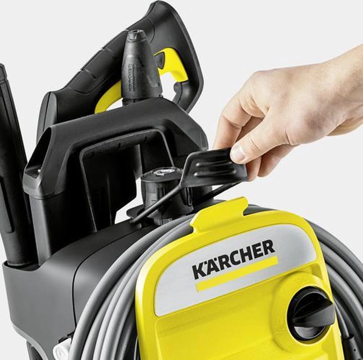 Kärcher K 7 Compact Home Hogedrukreiniger - 3000W - 180 Bar - 60 M²/h - Met Terrasreiniger 5 Kärcher K 7 Compact Home Hogedrukreiniger - 3000W - 180 Bar - 60 M²/h - Met Terrasreiniger - Afbeelding 3