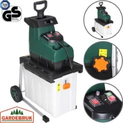 Gardebruk Hakselaar Elektrisch 2800W - 45mm Takdikte - Opvangbak 60 L -Tuingereedschap Winkel 1200x1197 13