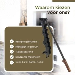 Flowkey® Houtklover XL - Houtsplijter Bijl - Houtkliever Kloofwig Gietijzer - Voor Hout & Aanmaakhout - Inclusief Gratis Bevestigingsset -Tuingereedschap Winkel 1200x1199 9