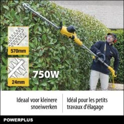 Powerplus POWXG2043 Elektrische Heggenschaar - 750W - Snoeien En Knippen - Zwaardlengte 570mm - Mesafstand 24mm - Telescopisch - Draaibaar Handvat - Haagschaar Voor Tuinonderhoud 9 Powerplus POWXG2043 Elektrische Heggenschaar - 750W - Snoeien En Knippen - Zwaardlengte 570mm - Mesafstand 24mm - Telescopisch - Draaibaar Handvat - Haagschaar Voor Tuinonderhoud -Tuingereedschap Winkel 1200x1200 11