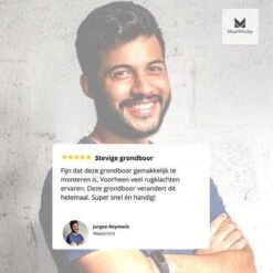 MaatWorkz - Grondboor - 25 CM - Boormachine - Bollenplanter - Moestuin - Palenboor - Boor - Tuin -Tuingereedschap Winkel 1200x1200 189