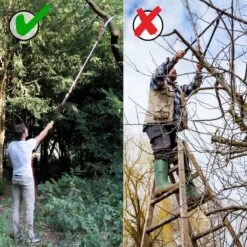 Iceberk Snoeischaar + Snoeizaag (1,45 - 3,70 M) - Telescopische Snoeischaar Voor Het Snoeien Van Bomen En Dichte Struiken Zonder Ladder 13 Iceberk Snoeischaar + Snoeizaag (1,45 - 3,70 M) - Telescopische Snoeischaar Voor Het Snoeien Van Bomen En Dichte Struiken Zonder Ladder -Tuingereedschap Winkel 1200x1200 23
