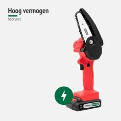 Mardin Mini Kettingzaag - Snoeizaag - Kettingzaag - Kettingzaag Electrisch Met 2 Accu - Inclusief Koffer - 1 Extra Accu - Rood -Tuingereedschap Winkel 1200x1200 259