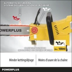Powerplus POWXG1032 Elektrische Kettingzaag - 900W - Zwaardlengte 300mm - Automatische Kettingsmering - Incl. 1x Ketting En 1x Zwaard 13 Powerplus POWXG1032 Elektrische Kettingzaag - 900W - Zwaardlengte 300mm - Automatische Kettingsmering - Incl. 1x Ketting En 1x Zwaard -Tuingereedschap Winkel 1200x1200 313