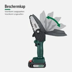 Mardin Mini Kettingzaag - Snoeizaag - Kettingzaag - Kettingzaag Electrisch Met 2 Accu - Inclusief Koffer - 1 Extra Accu - Groen -Tuingereedschap Winkel 1200x1200 368