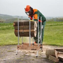 Wolfcraft - Professionele Zaagbok - Voor Kettingzaag - Hout - Opbouwbare, Stabiele Zaagbok Voor Brandhout - 5121000 - 10 JAAR GARANTIE -Tuingereedschap Winkel 1200x1200 373