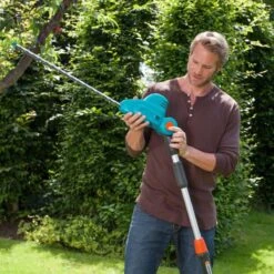 GARDENA - Telescopische THS 500/48 - Heggenschaar (gemotoriseerd) - 48 Cm Meslengte - 25 Mm Tandmes Opening 19 GARDENA - Telescopische THS 500/48 - Heggenschaar (gemotoriseerd) - 48 Cm Meslengte - 25 Mm Tandmes Opening -Tuingereedschap Winkel 1200x1200 4