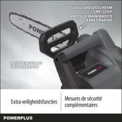 Powerplus POWEG10110 Elektrische Kettingzaag - 2200W - Zwaardlengte 400mm - Automatische Kettingsmering - Incl. 1x Ketting En 1x Zwaard 12 Powerplus POWEG10110 Elektrische Kettingzaag - 2200W - Zwaardlengte 400mm - Automatische Kettingsmering - Incl. 1x Ketting En 1x Zwaard -Tuingereedschap Winkel 1200x1200 410