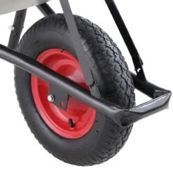 Gardebruk Kruiwagen 100L - Luchtband - 250kg Draagkracht Zilver 24 Gardebruk Kruiwagen 100L - Luchtband - 250kg Draagkracht Zilver -Tuingereedschap Winkel 1200x1200 464