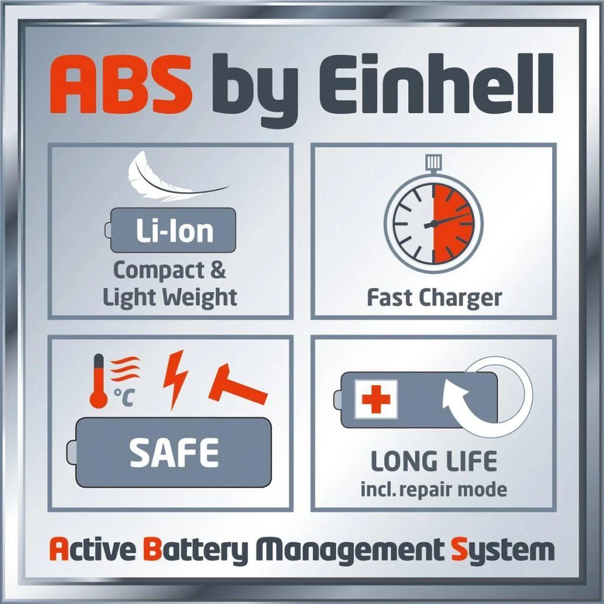 Einhell Accu Bladblazer GE-CL 18 Li E Kit (1x2,0Ah) Power X-Change (Li-Ion - 18 V - 12000 Min-1 - 210 Km/h Blaasluchtstroom - Incl. 2,0 Ah Accu En Lader) 8 Einhell Accu Bladblazer GE-CL 18 Li E Kit (1x2,0Ah) Power X-Change (Li-Ion - 18 V - 12000 Min-1 - 210 Km/h Blaasluchtstroom - Incl. 2,0 Ah Accu En Lader) - Afbeelding 6