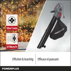 Powerplus POWEG9013 Elektrische Bladblazer - Bladzuiger En -versnipperaar - 3300W - Blazen - Zuigen - Versnipperen - Incl. 40L Opvangzak 10 Powerplus POWEG9013 Elektrische Bladblazer - Bladzuiger En -versnipperaar - 3300W - Blazen - Zuigen - Versnipperen - Incl. 40L Opvangzak -Tuingereedschap Winkel 1200x1200 524