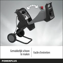 Powerplus POWEG5011 Elektrische Hakselaar Versnipperaar - 2400W - Max. Ø40mm - Incl. Duwstok, Wielen En 50L Opvangzak - Heggen, Bomen En Haag - Tuinonderhoud -Tuingereedschap Winkel 1200x1200 559
