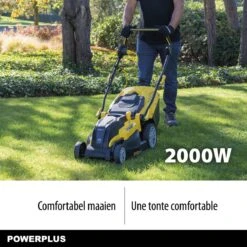 Powerplus POWXG6281 Elektrische Grasmaaier - Grasmachine Voor Middelgrote En Grote Tuin - 2000W - Maaibreedte 420mm - Verstelbare Maaihoogte - Mulching Functie - Incl. 40L Opvangbak 12 Powerplus POWXG6281 Elektrische Grasmaaier - Grasmachine Voor Middelgrote En Grote Tuin - 2000W - Maaibreedte 420mm - Verstelbare Maaihoogte - Mulching Functie - Incl. 40L Opvangbak -Tuingereedschap Winkel 1200x1200 571