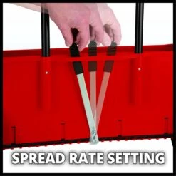 Einhell Strooiwagen GC-SR 12 (12 L - 45 Cm Strooibreedte - Dubbele Duwstang - Kliksluiting Aan Beide Zijden - Verstelhendel - Corrosiebestendige Rol - Behuizing Van Breukvast Kunststof) -Tuingereedschap Winkel 1200x1200 593