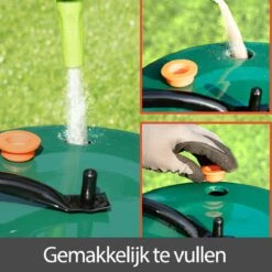 Gardebruk Tuinwals 60cm - 50L Vulvolume Staaltrommel - Groen -Tuingereedschap Winkel 1200x1200 610