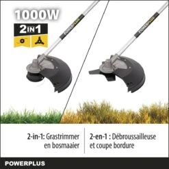 Powerplus POWXG30405 Bosmaaier 2-in-1 - 1000 W - Bosmaaier & Grastrimmer 13 Powerplus POWXG30405 Bosmaaier 2-in-1 - 1000 W - Bosmaaier & Grastrimmer -Tuingereedschap Winkel 1200x1200 619