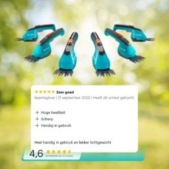 GARDENA AccuCut Li - Grasschaar - 8 Cm Maaibreedte -Tuingereedschap Winkel 1200x1200 62