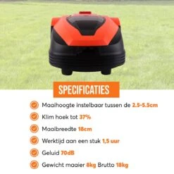 Zoef Robot Robotmaaier Dirk Met APP <600 M2 -Tuingereedschap Winkel 1200x1200 711