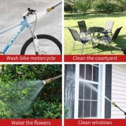 Merkloos Elektrische Accu-Hogedrukreiniger - 1.2mpa - Multifunctioneel Mondstuk - Draagbaar Oplaadbaar Snoerloos - Reinigingsspuitpistool - Met Rijke Accessoires - Voor Auto, Tuin, Terras, Raam - Zwart 19 Merkloos Elektrische Accu-Hogedrukreiniger - 1.2mpa - Multifunctioneel Mondstuk - Draagbaar Oplaadbaar Snoerloos - Reinigingsspuitpistool - Met Rijke Accessoires - Voor Auto, Tuin, Terras, Raam - Zwart -Tuingereedschap Winkel 1200x1200 802