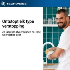 Techweise - Rioolslang Voor Kärcher K2 T/m K7 - 15M - Met Voorwaartse Hogedruksproeiers 17 Techweise - Rioolslang Voor Kärcher K2 T/m K7 - 15M - Met Voorwaartse Hogedruksproeiers -Tuingereedschap Winkel 1200x1200 813