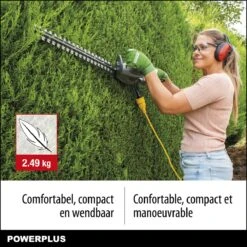 Powerplus POWEG40100 Elektrische Heggenschaar - 550W - Snoeien En Knippen - Zwaardlengte 560mm - Mesafstand 16mm - Haagschaar Voor Tuinonderhoud -Tuingereedschap Winkel 1200x1200 84