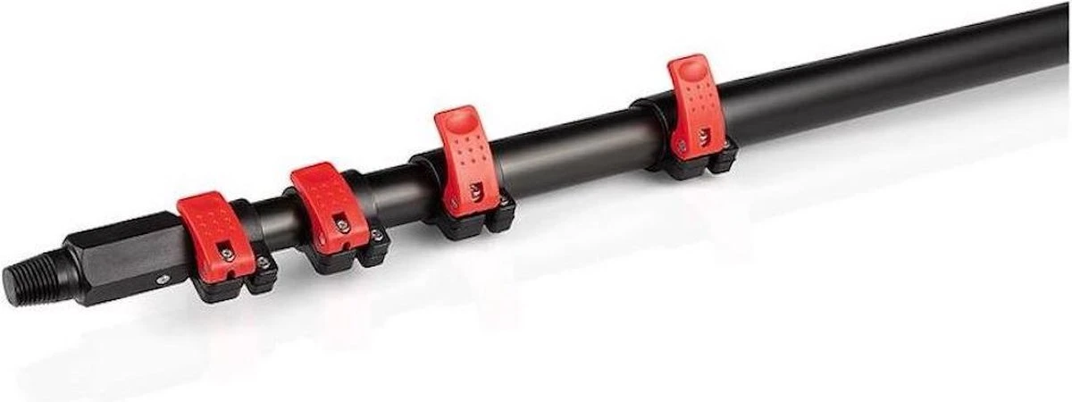 HIGHWALL Telescoopsteel Met Borstel - Glazenwassersset - Tot 4,6m Uitschuifbaar - Met Zeepdispenser 5 HIGHWALL Telescoopsteel Met Borstel - Glazenwassersset - Tot 4,6m Uitschuifbaar - Met Zeepdispenser - Afbeelding 3