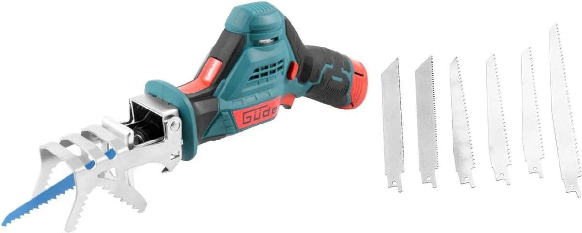 Güde Universele Accu Takkenzaag UAS12-201 Met Extra Zaagbladenset 3 Güde Universele Accu Takkenzaag UAS12-201 Met Extra Zaagbladenset