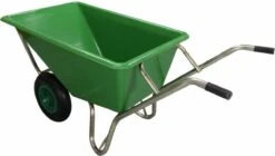 Kruiwagen Met Dubbel Luchtwiel Stal Eco Groen 160 Liter 15 Kruiwagen Met Dubbel Luchtwiel Stal Eco Groen 160 Liter -Tuingereedschap Winkel 1200x681 1