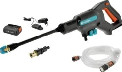 GARDENA - Accu Medium Drukreiniger - AquaClean - 24/18 V P4A - Kant-en-klare Set -Tuingereedschap Winkel 1200x708 2