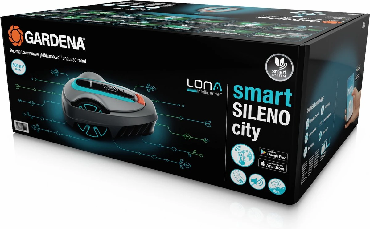 GARDENA - Robotmaaier Smart SILENO City 250 - Voor Gazons Tot Ca. 250 M² 8 GARDENA - Robotmaaier Smart SILENO City 250 - Voor Gazons Tot Ca. 250 M² - Afbeelding 6