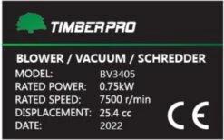 TIMBERPRO - Bladblazer - Benzine - Met Zuig En Versnipperfunctie - Blaassnelheid 225 Km/h - Opvangzak 45 L 10 TIMBERPRO - Bladblazer - Benzine - Met Zuig En Versnipperfunctie - Blaassnelheid 225 Km/h - Opvangzak 45 L -Tuingereedschap Winkel 1200x747 4