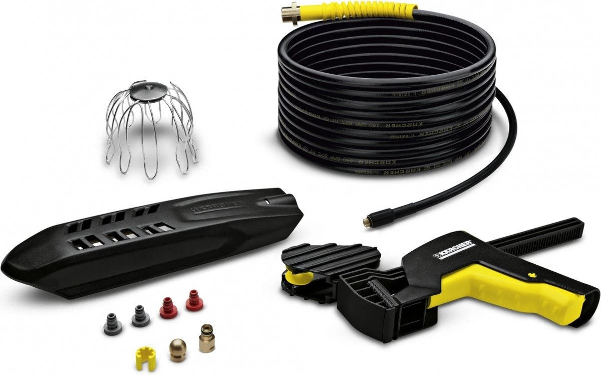 Kärcher PC 20 Dakgoot-/Rioolset - 20M - 4 Achterwaartse Hogedruksproeiers 3 Kärcher PC 20 Dakgoot-/Rioolset - 20M - 4 Achterwaartse Hogedruksproeiers